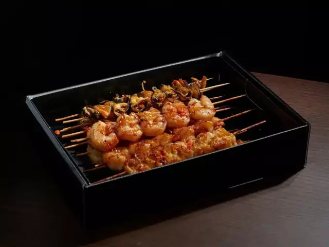 Сет Кушияки с морепродуктами